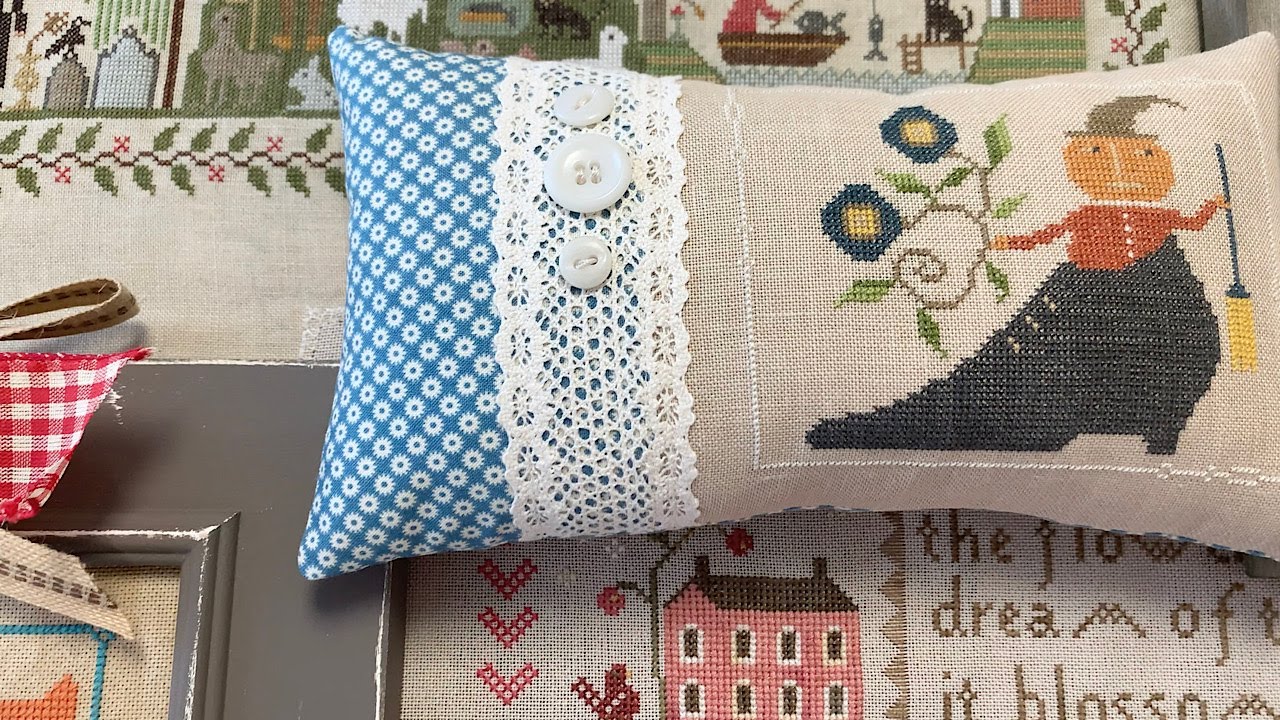 Flosstube #2 - Stitchy finishes and I need your advice:)