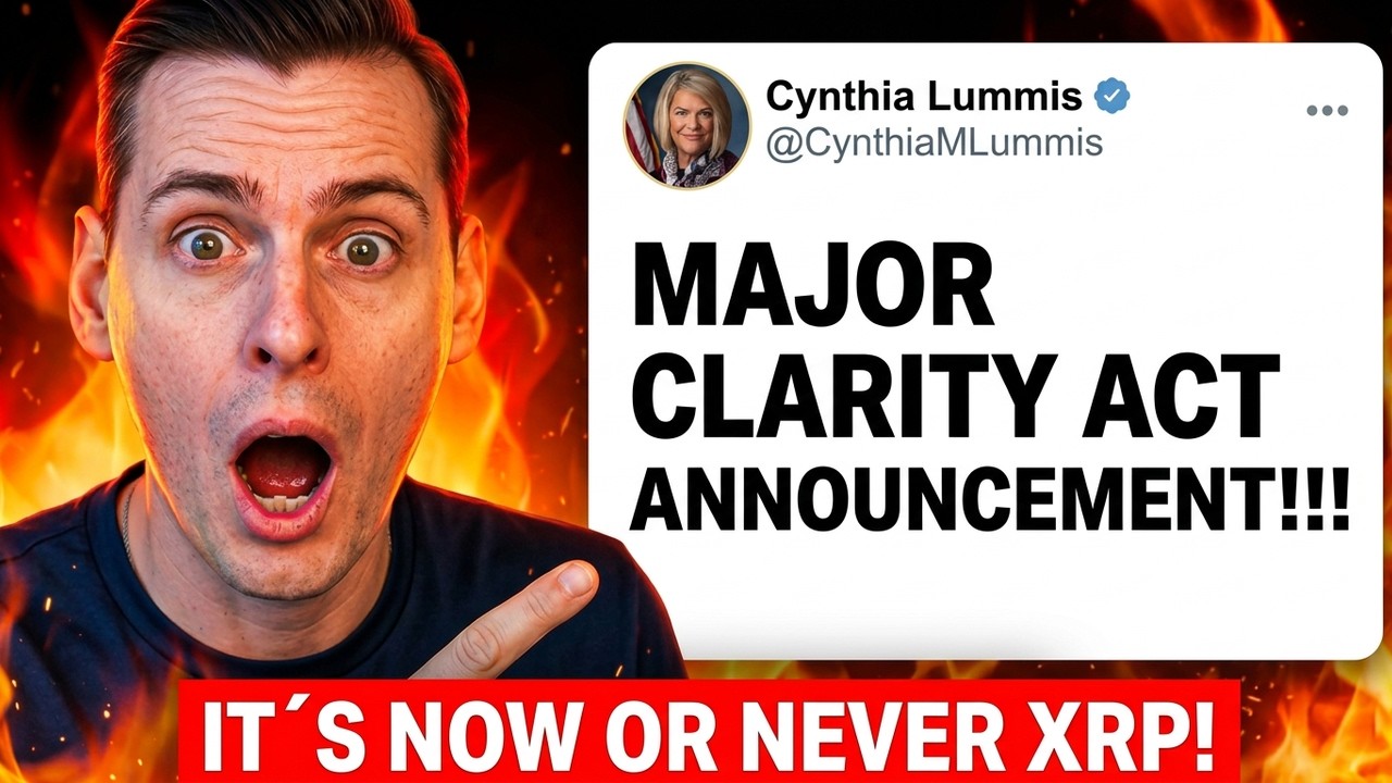 ВАЖНОЕ ЗАЯВЛЕНИЕ ПО CLARITY ACT!!! СЕЙЧАС ИЛИ НИКОГДА (ЗАКЛЮЧИТЕЛЬНАЯ ФАЗА XRP)