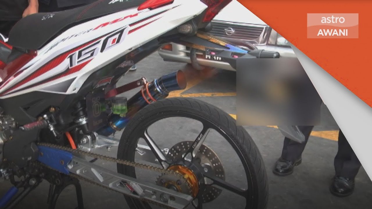 Ubah Suai Kenderaan | Pengubah suai kelajuan, bunyi motosikal ditahan