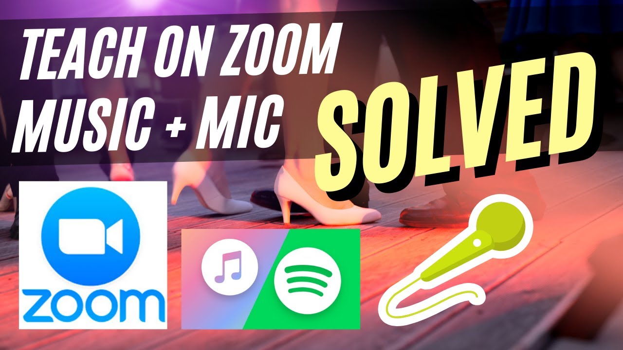 Как использовать Zoom с музыкой и микрофоном для урока танцев #zoom #музыка #микрофон