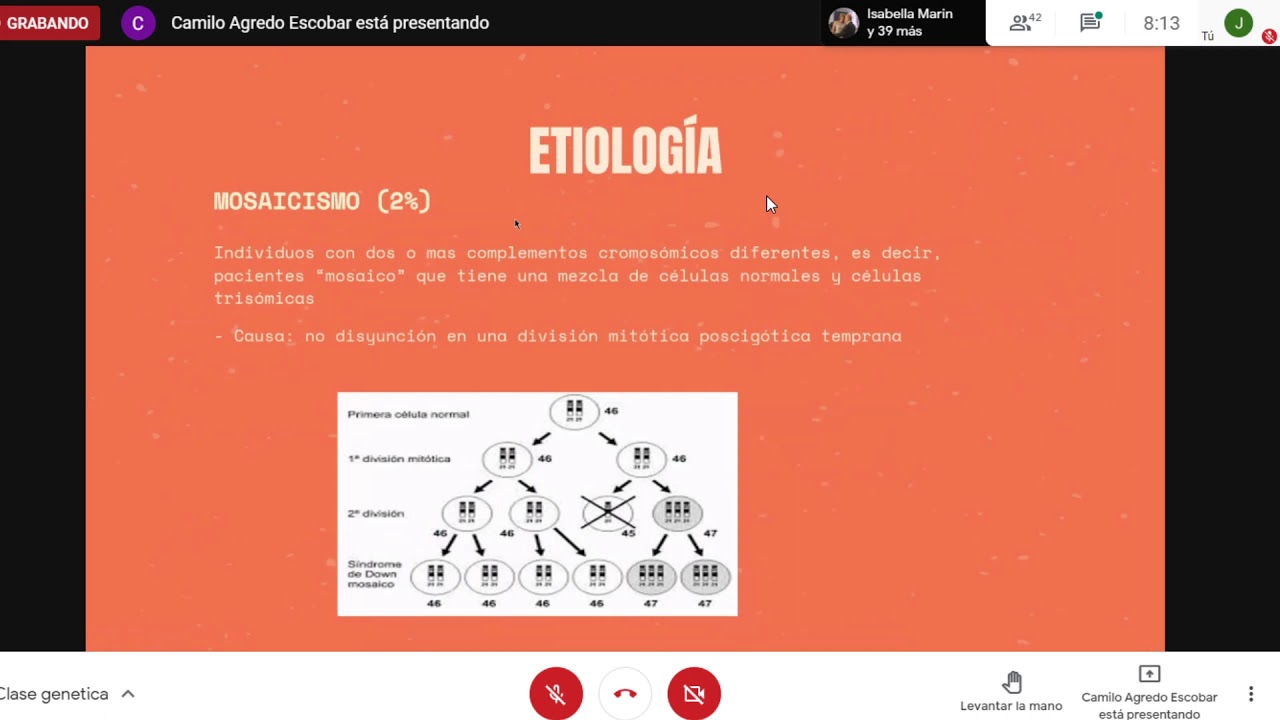 Genética - Exposición Síndrome de Down.