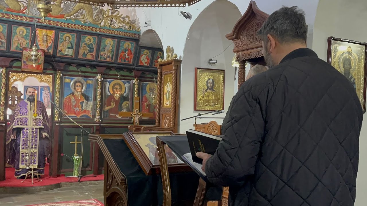 Литургија Пређеосвећењих дарова кроз кадрове у Прокупљу