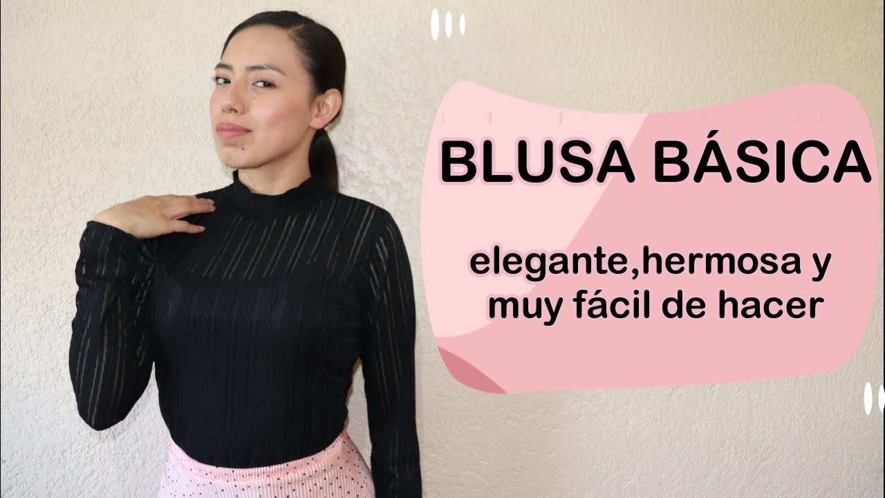 blusa cuello alto | súper fácil