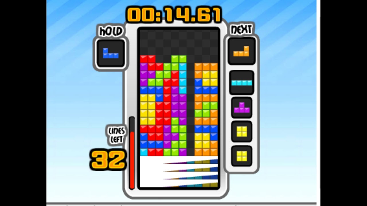 【Tetris Friends】sprint 26.52
