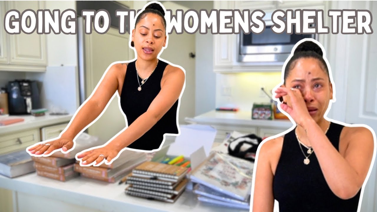 Didn’t Mean To Get Emotional 😭| Cooking & Making Bags For The Women’s Shelter