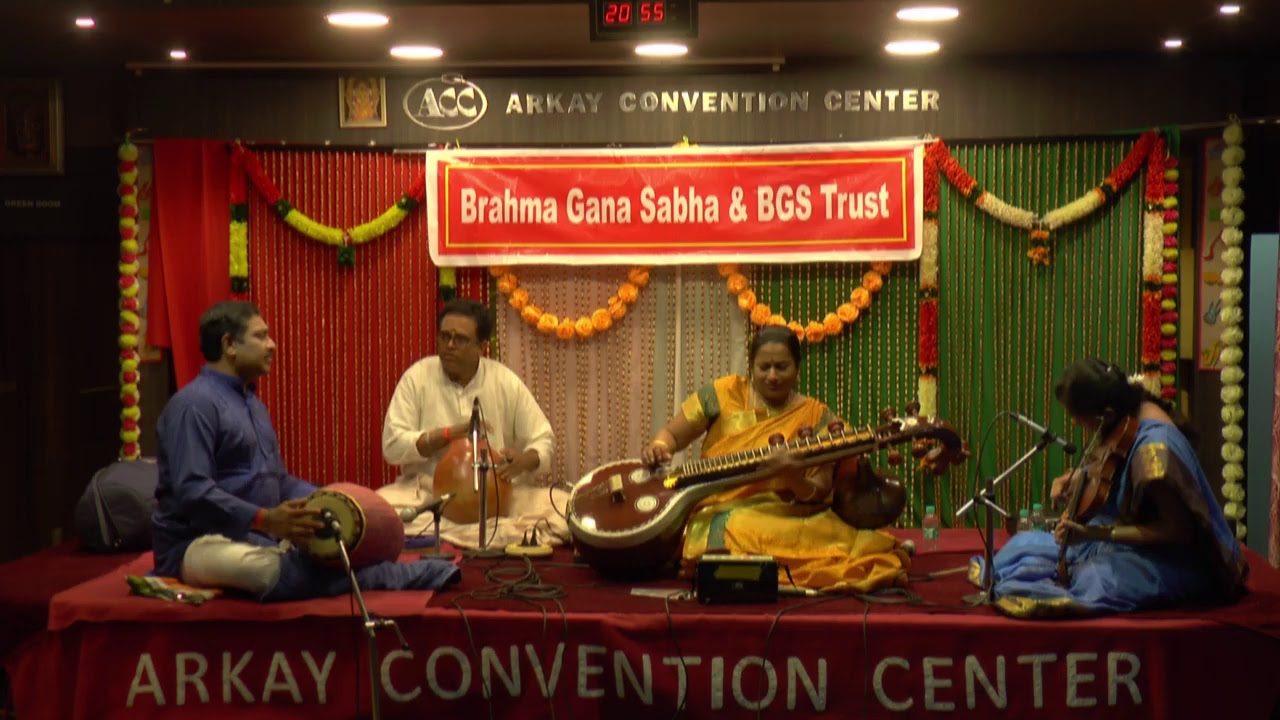 Brahma Gana Sabha & BGS Trust - Nirmala Rajasekar Veena