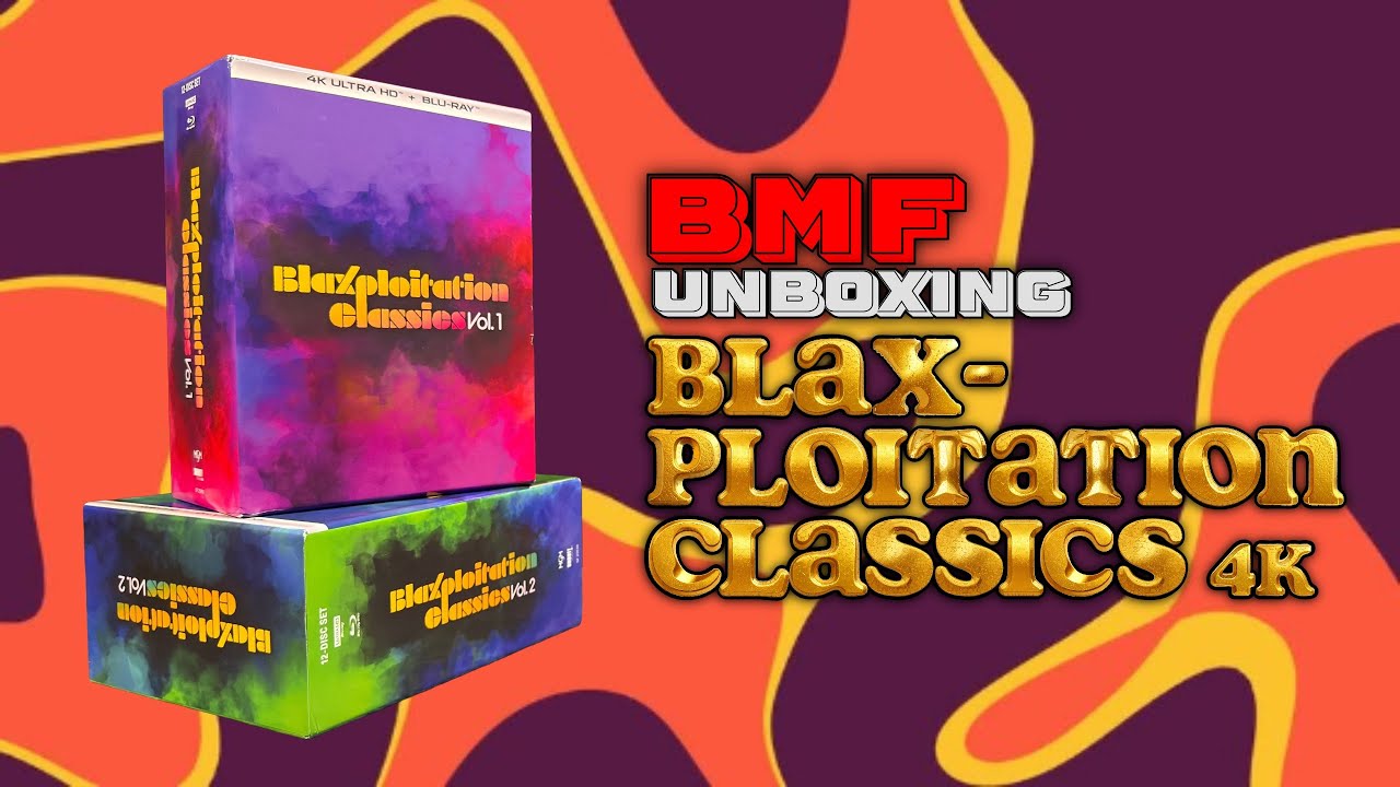 Unboxing SHOUT’S BLAXPLOITATION CLASSICS 4K, VOLUMES 1 & 2