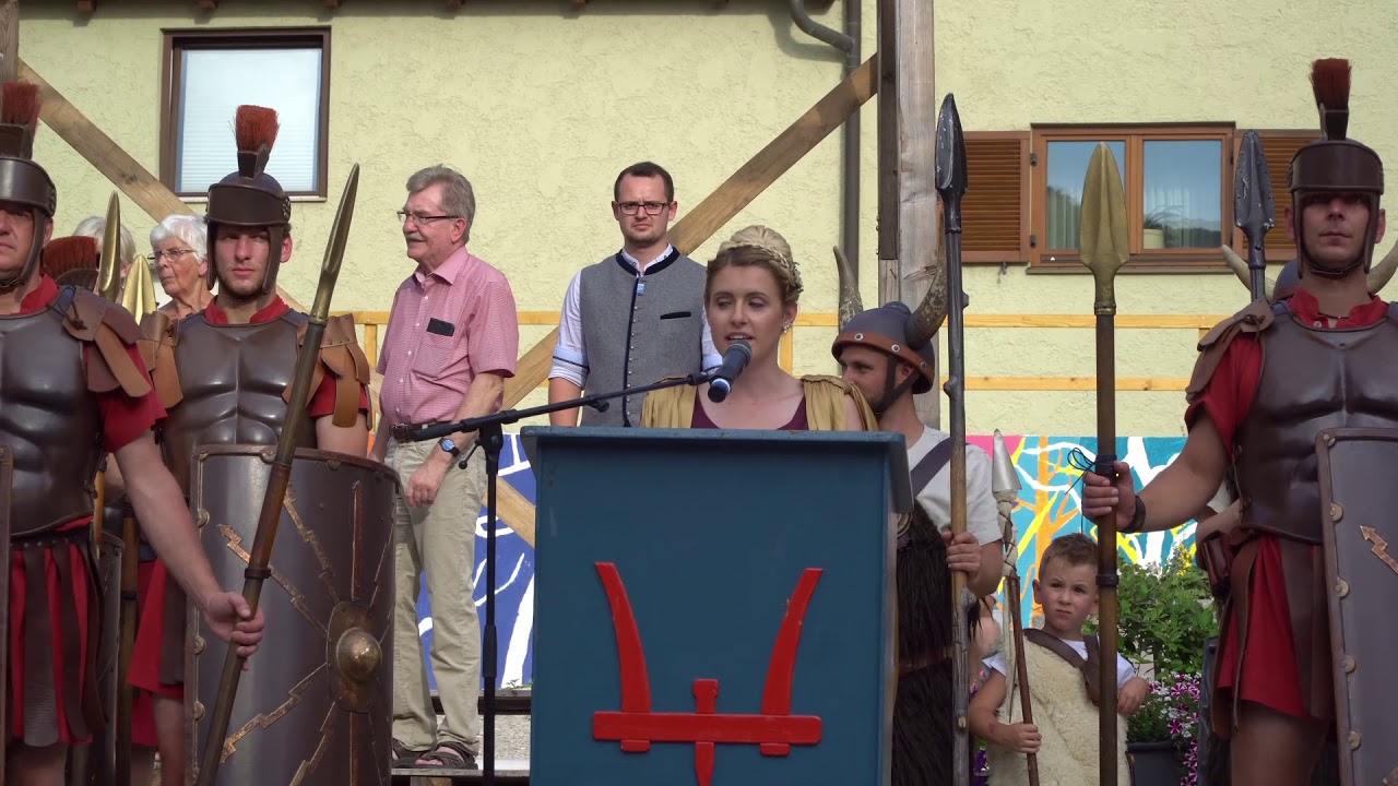 Eröffnung Limesfest 2019 am Marktplatz