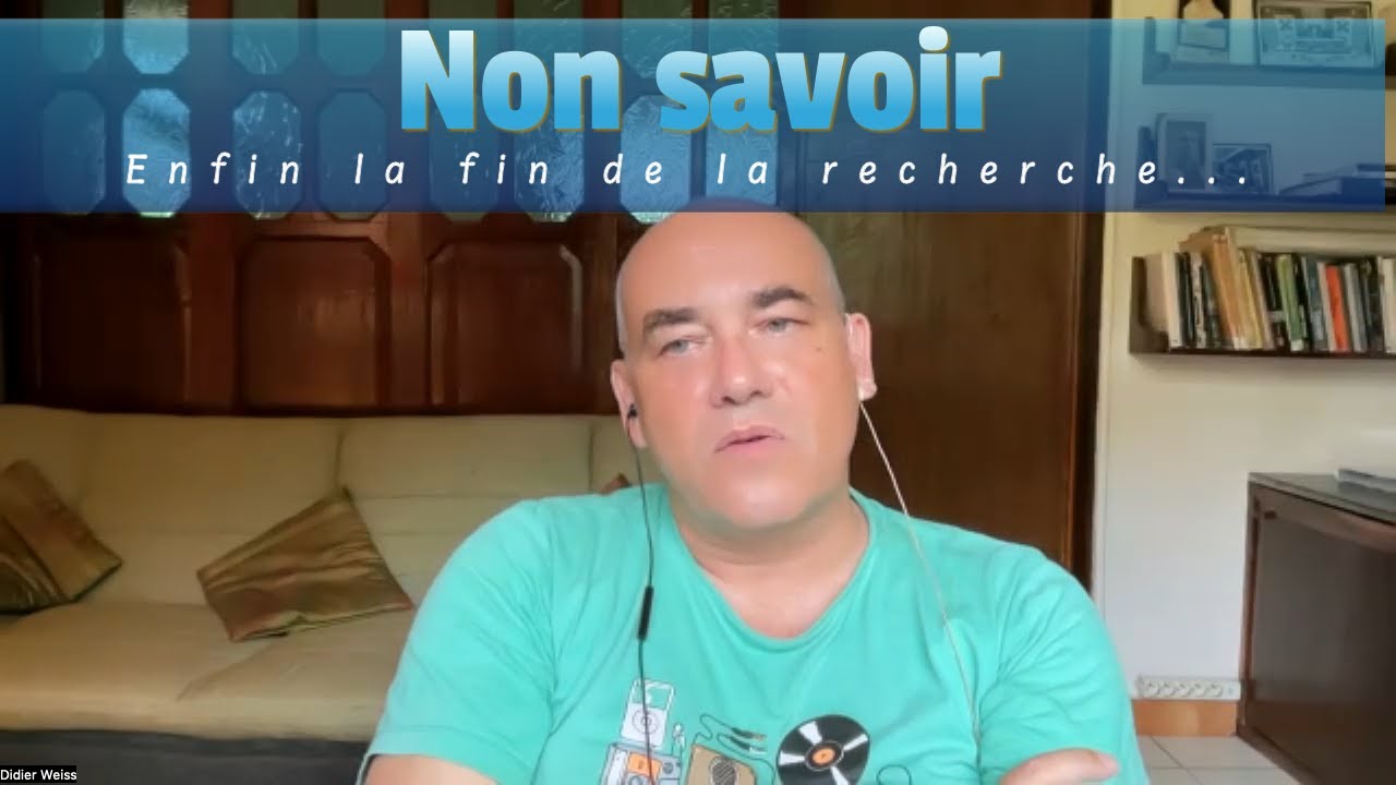 Didier Weiss - Non savoir