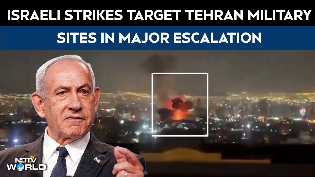 Iran Latest News | Heavy Israeli Bombardment Rocks Tehran Amid Escalating US-Israel Strikes