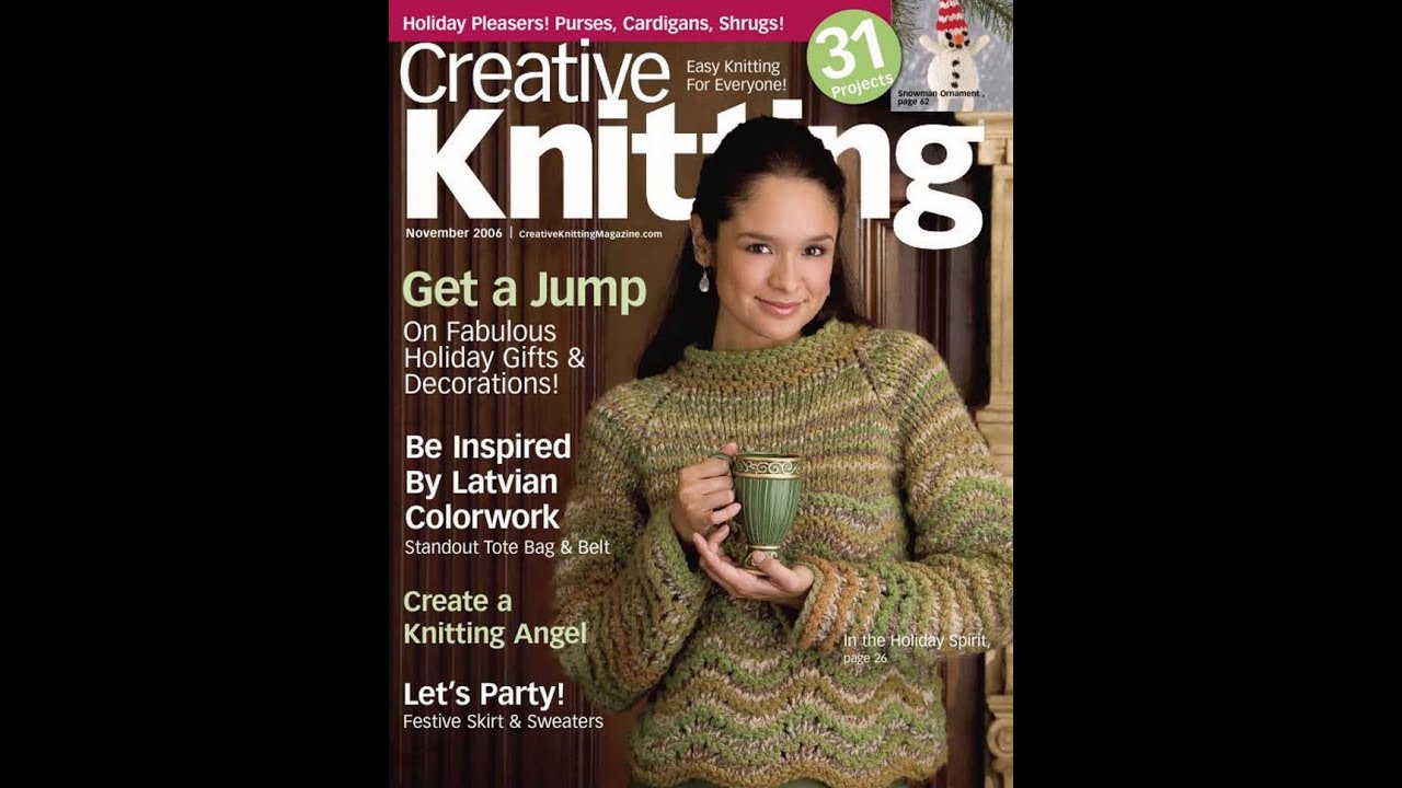 Creative knitting №11 2006 Fashion magazine in english