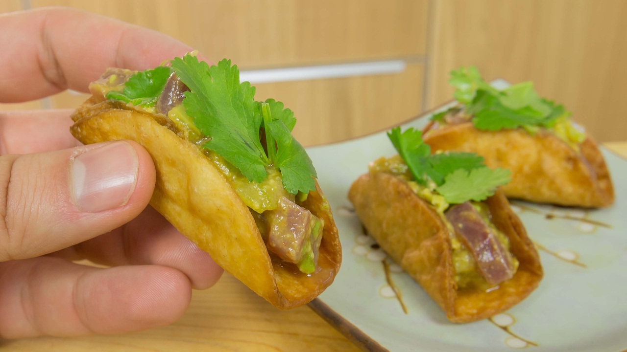 Sushi Taco Tuna Ceviche Recipe