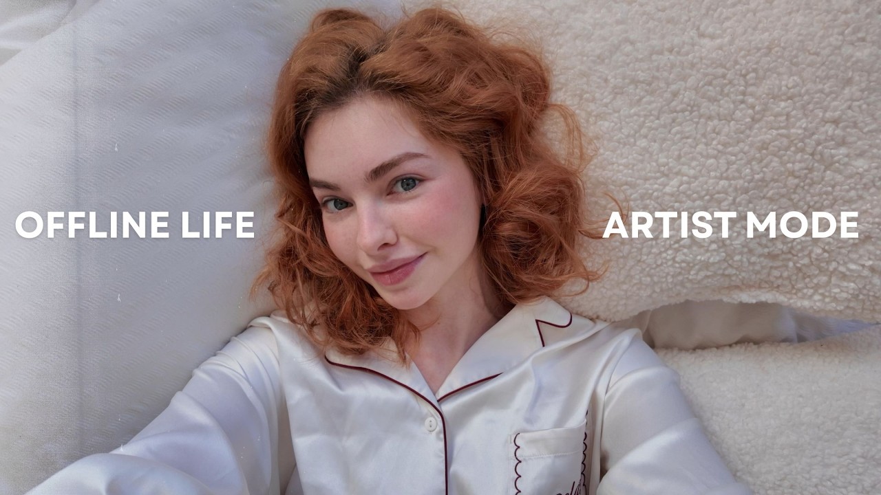 Life Beyond Social Media | Art Vlog & Packing a Painting 🎨
