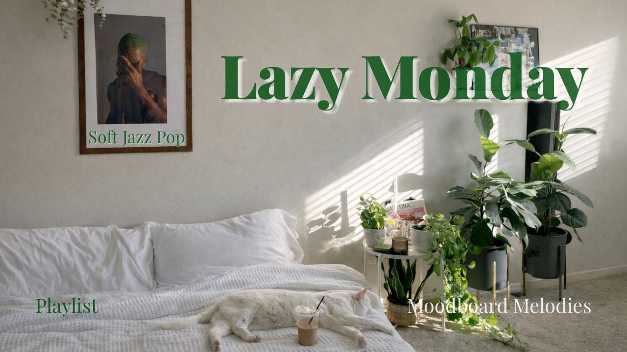 아무것도 하기 싫은 월요일엔 이 노래를 켜두세요 ☕️ 기분 좋아지는 모닝 재즈 팝 (Lazy Monday)