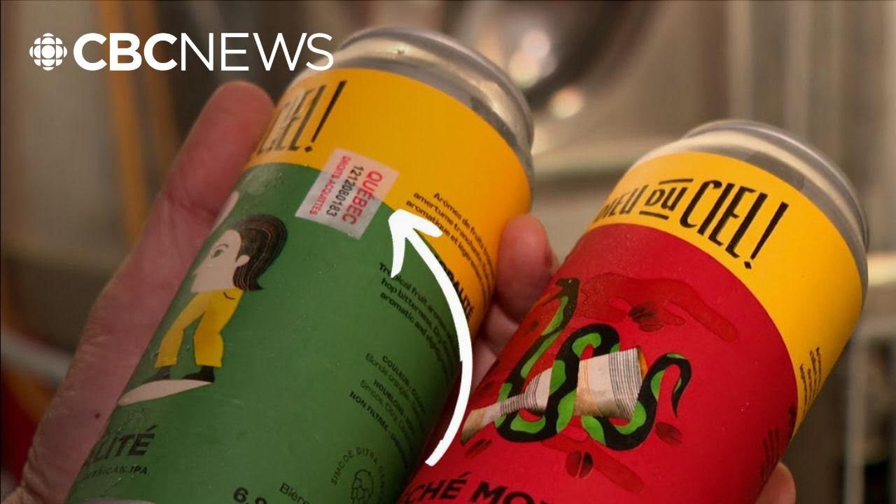 Microbreweries in Quebec say this little sticker is costing them time and money