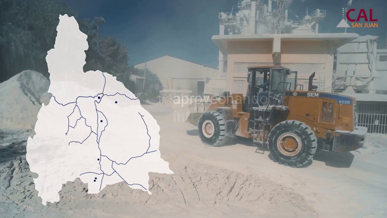 Producción de cal en San Juan - Minería no metalífera