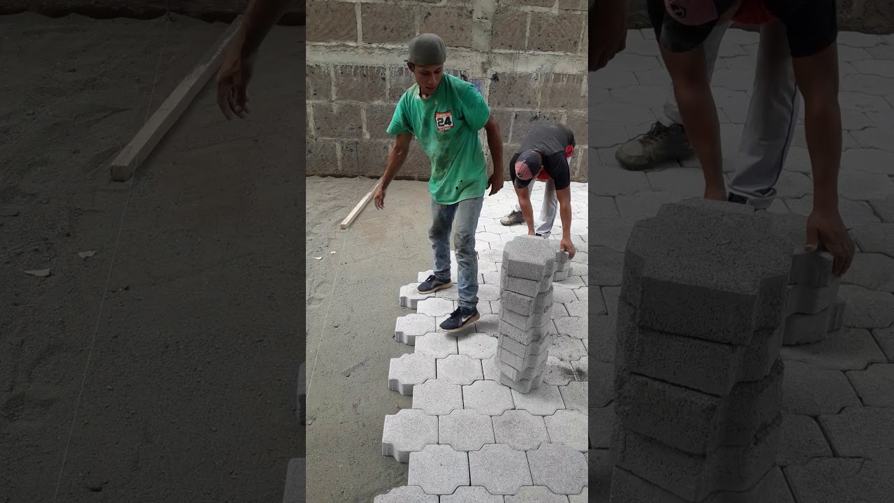 C&oacute;mo instalar adoquines