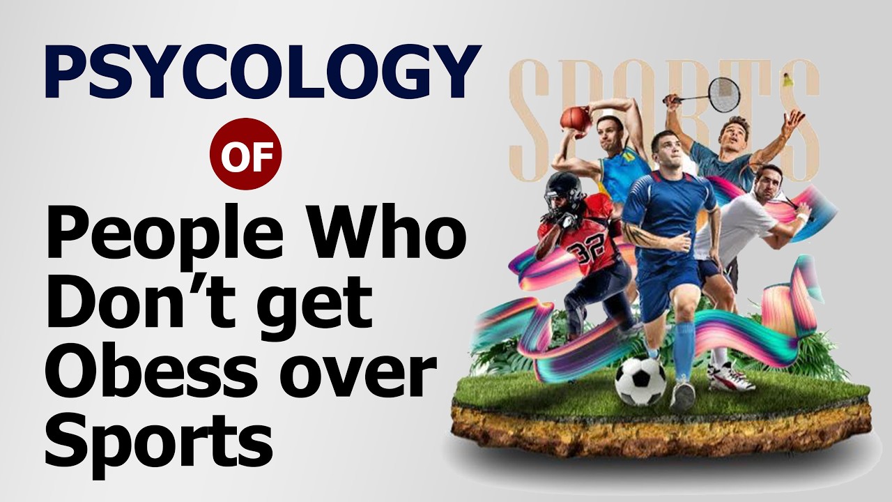 People Who don't get obess over sport