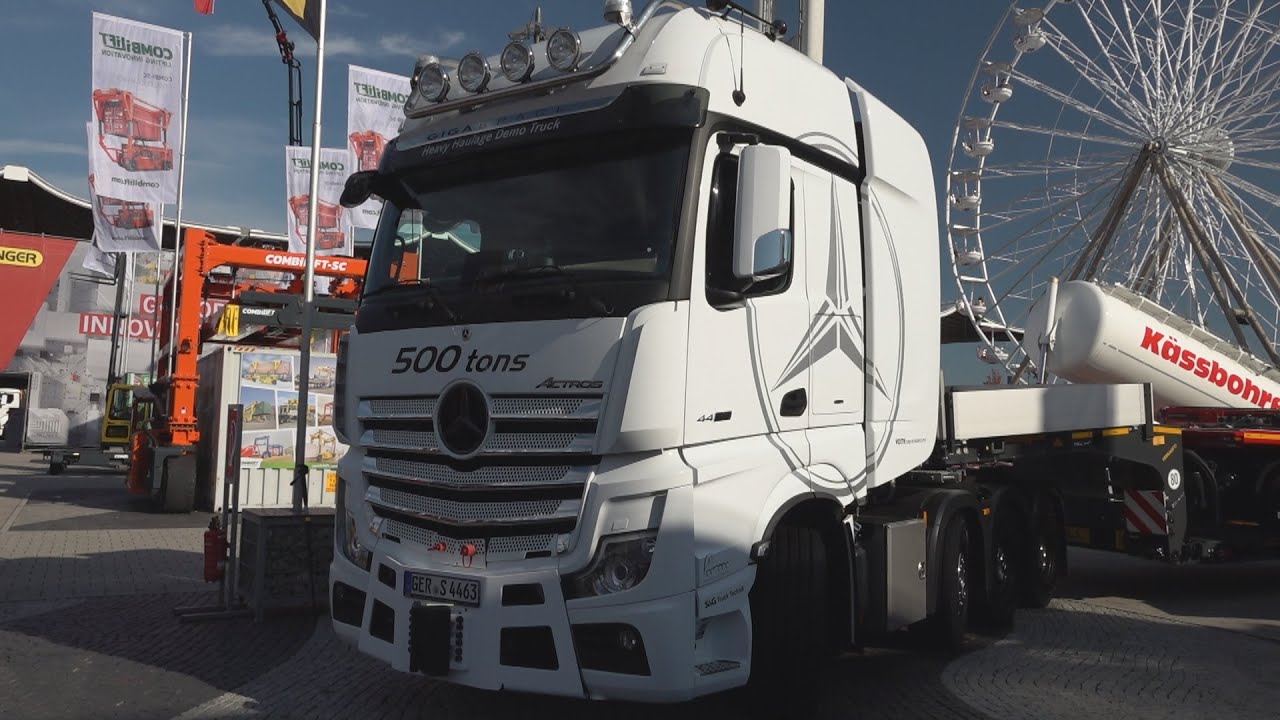 Mercedes-Benz Actros 4463 GigaSpace 500 Tons Tractor Truck (2025) Exterior and Interior