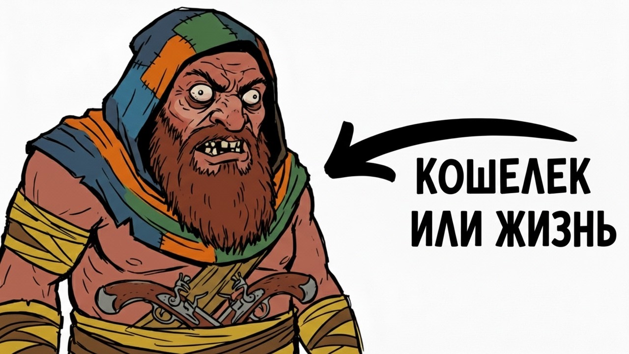 Ты - РАЗБОЙНИК (И ЭТО ВСЯ ТВОЯ ЖИЗНЬ)