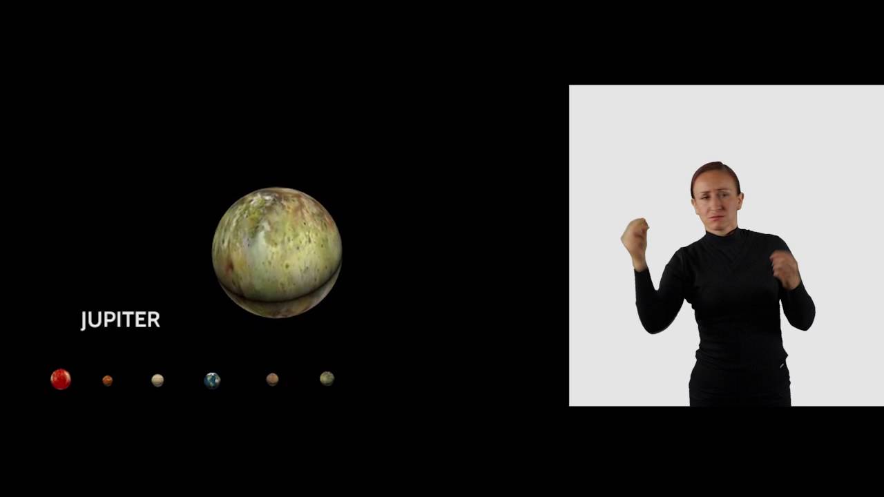 Reconocer teorías sobre el Universo y La vida Lenguaje de Señas