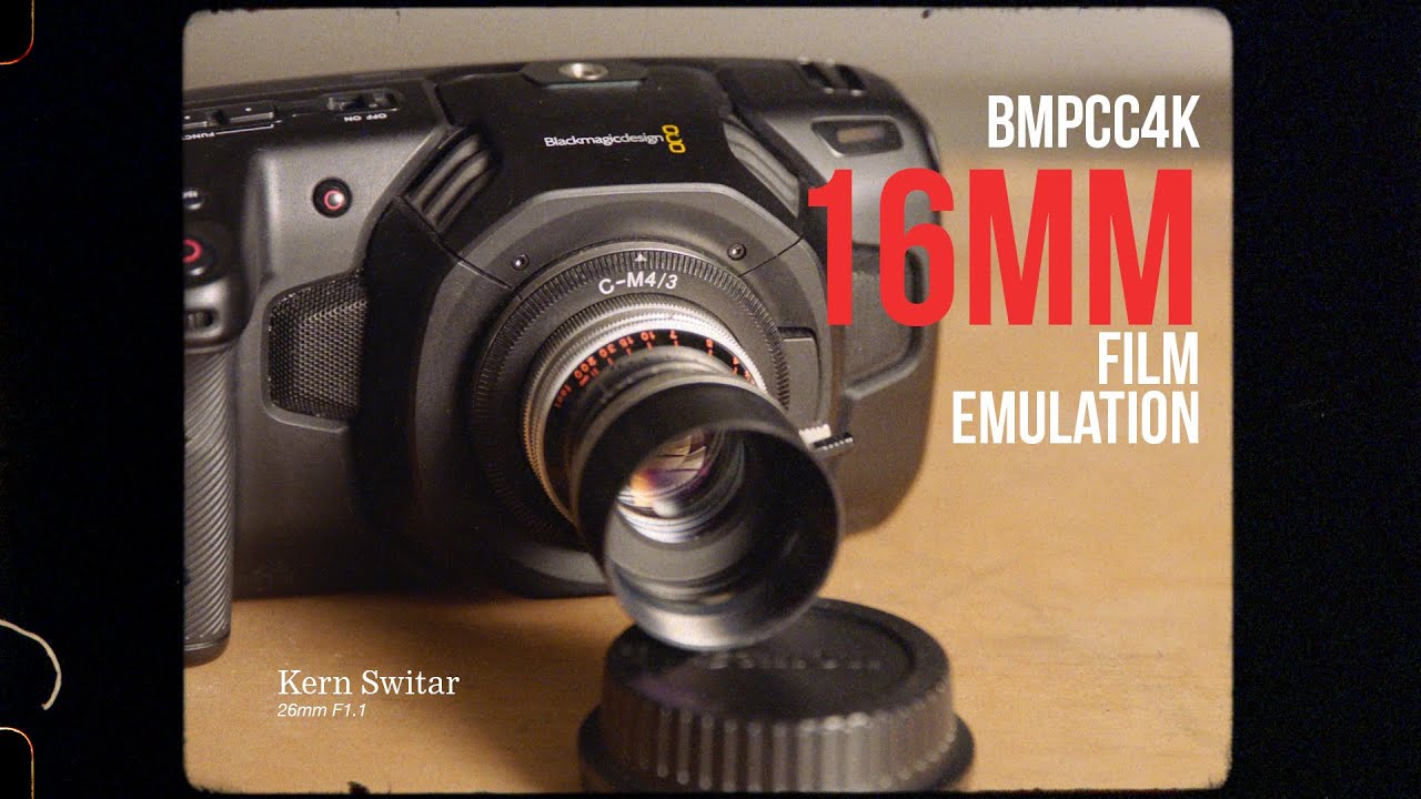 Эмуляция пленки BMPCC4K Kern Switar 16mm