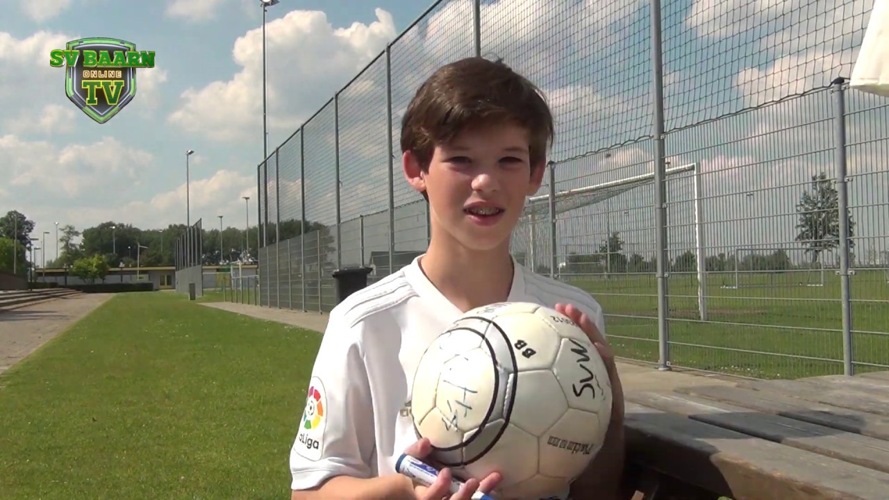 SV Baarn TV - Ik speel de bal naar...Noah van der Bijl