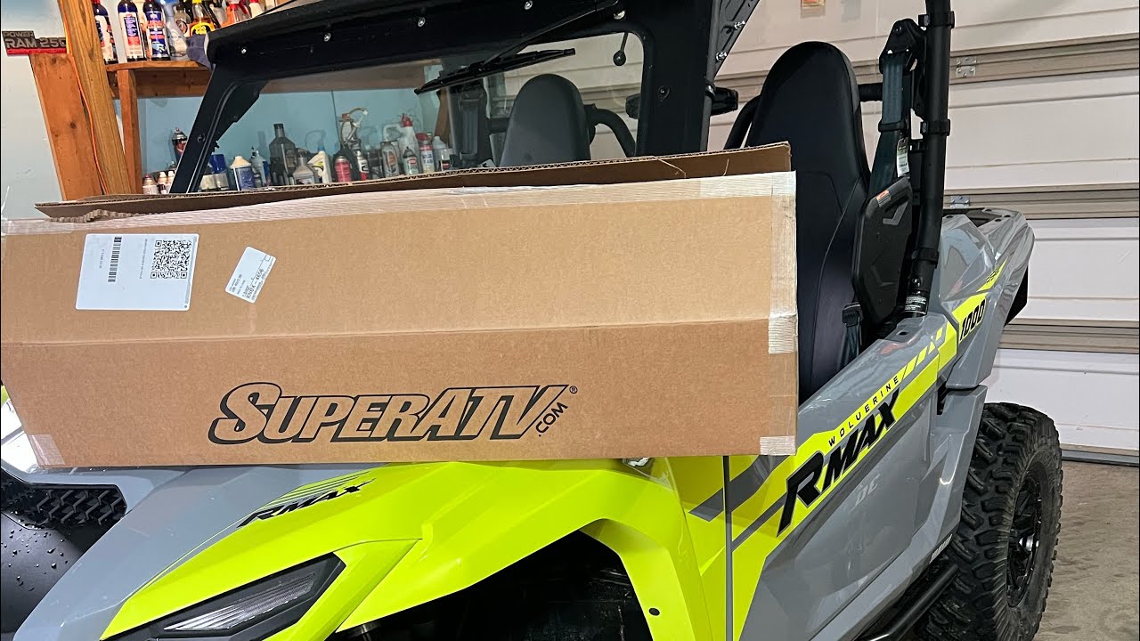 2022 Yamaha Rmax SuperATV upper door install