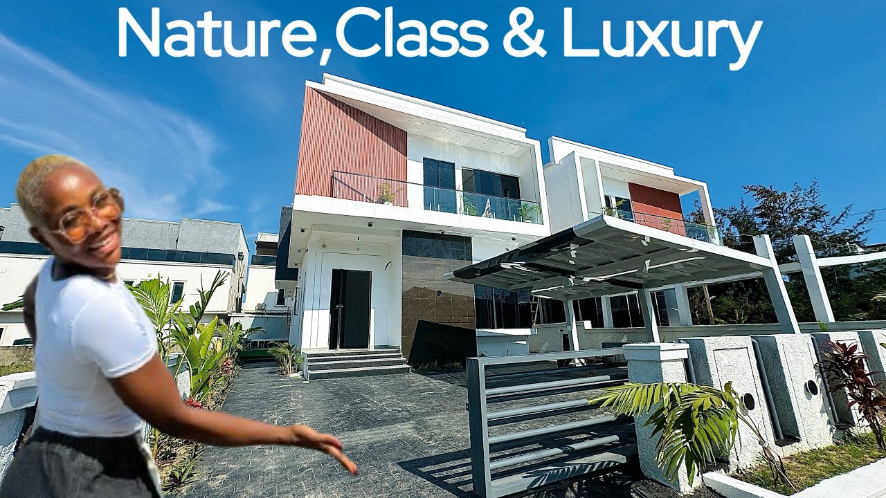 Inside a luxury and classy 5 bedroom duplex in ikota lekki Lagos Nigeria
