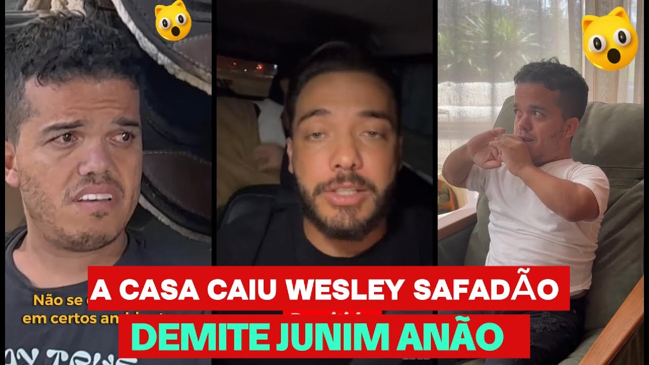 DEMITIDO,WESLEY SAFADÃO DEMITE JUNINHO ANÃO !
