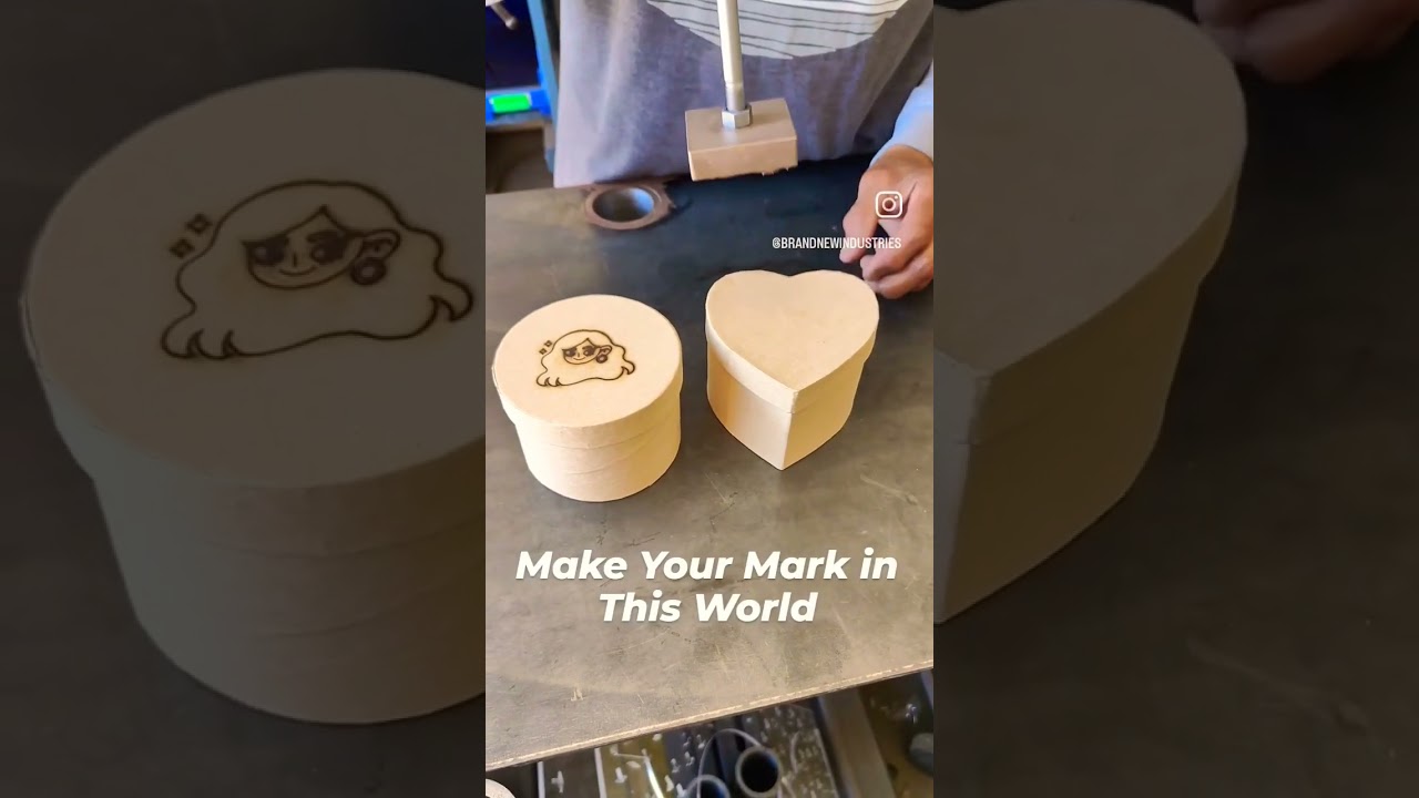 Make Your Mark in This World! Custom Branding Irons from BrandNew! #brandingtools #logobranding