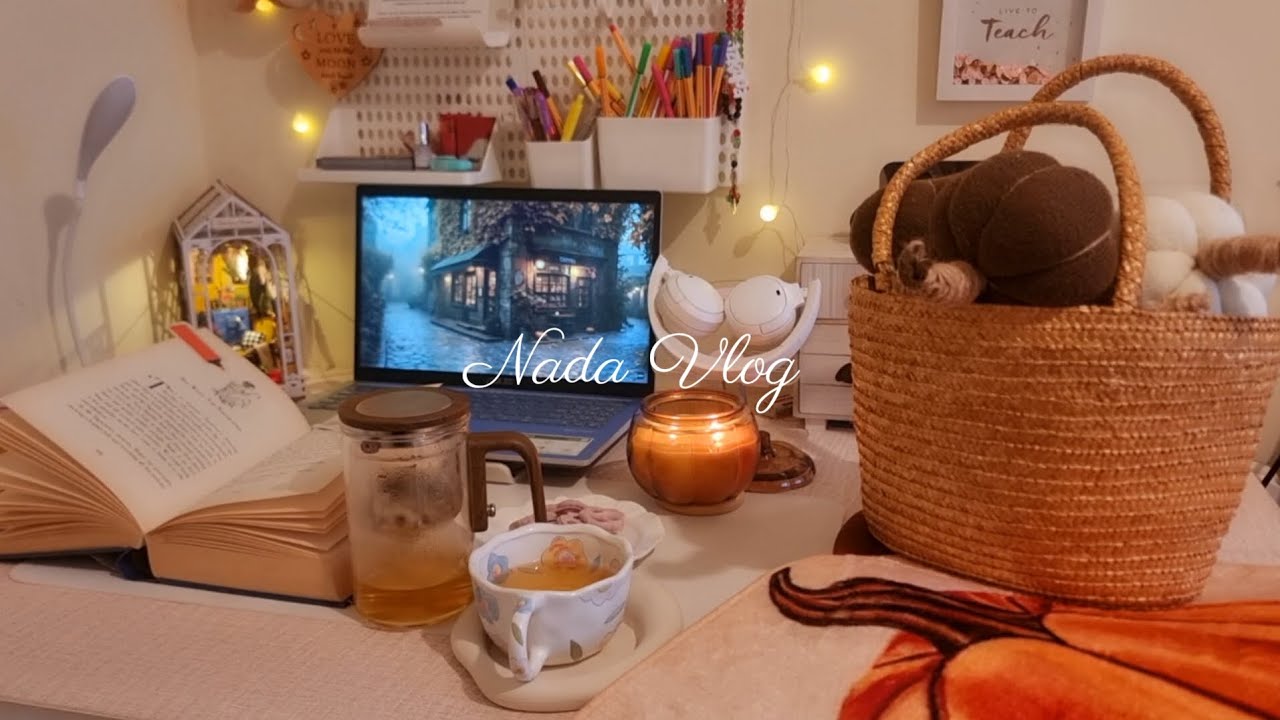 Уютный сентябрь 🍂 | дождливый вечер, покупка осенних украшений, простое и расслабляющее время
