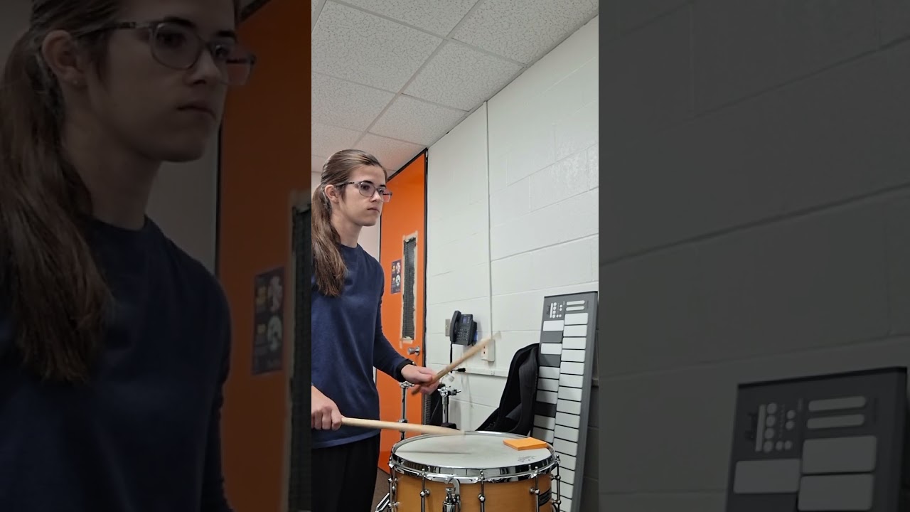 Sight reading of Para Flams by Edward Freytag