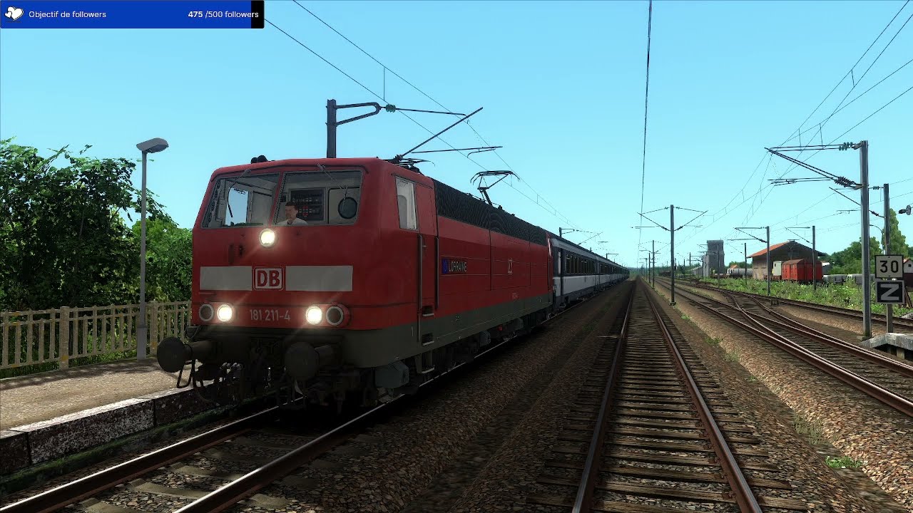 Train Simulator Classic - Présentation du Réseau Nord Lorrain Remilly - Metz (Francfort - Paris 1/2)