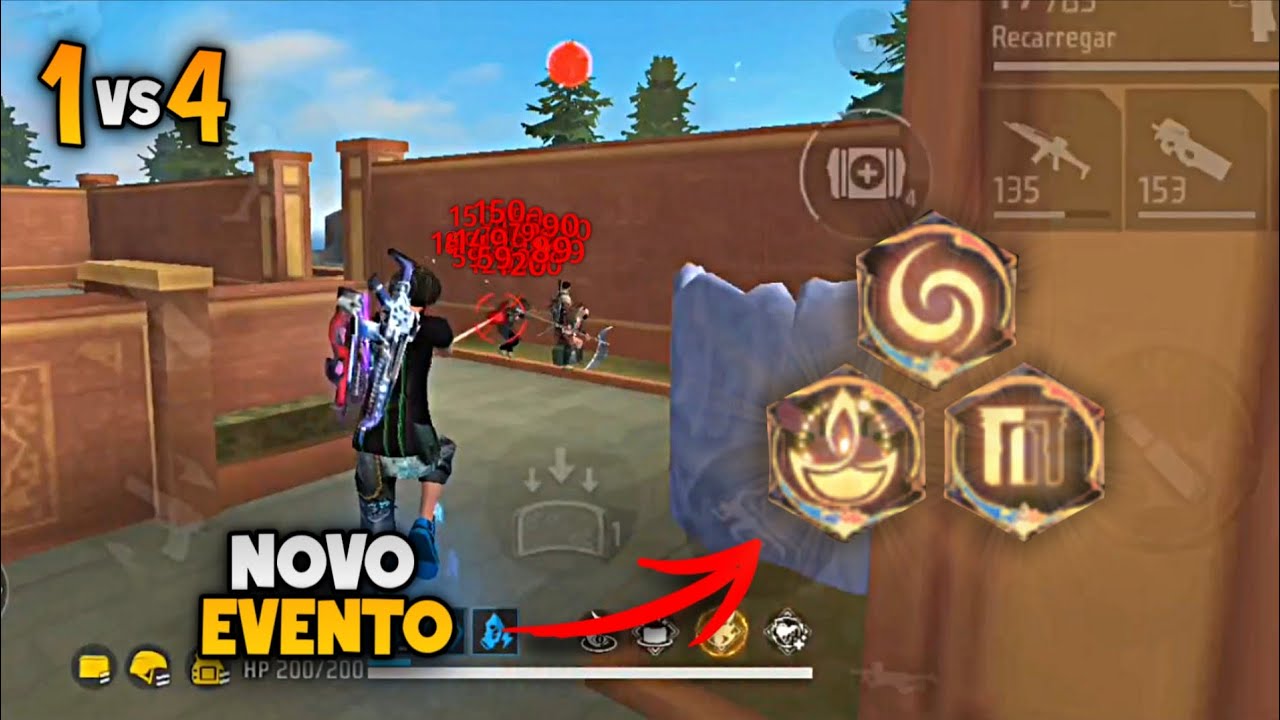 JOGANDO NO NOVO EVENTO DA RANQUE NO SOLO VS SQUAD!! RANQUEADA SOLO VS SQUAD FREE FIRE!!