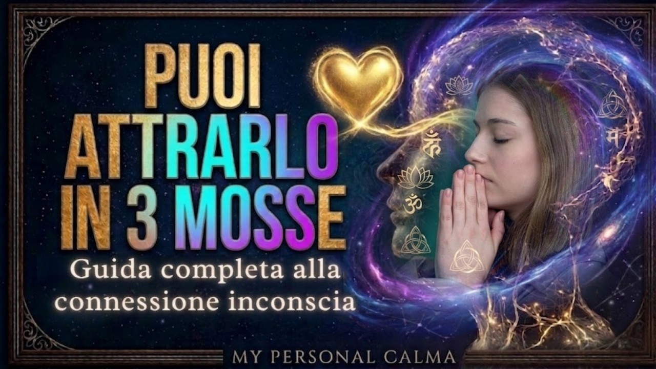 Attrai chi desideri in 3 mosse (Guida COMPLETA alla Connessione Inconscia)
