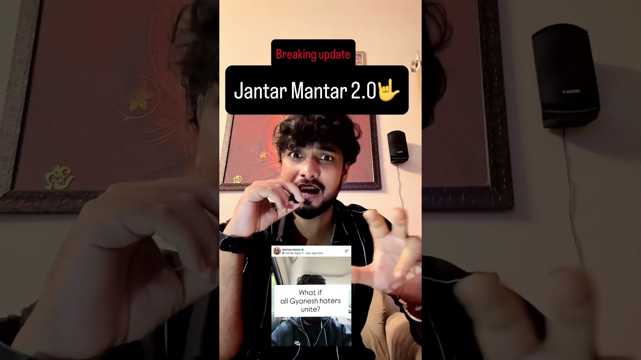 Update From Jantar Mantar 🤟! #abhijeetdipke #cockroachjantaparty #cjp