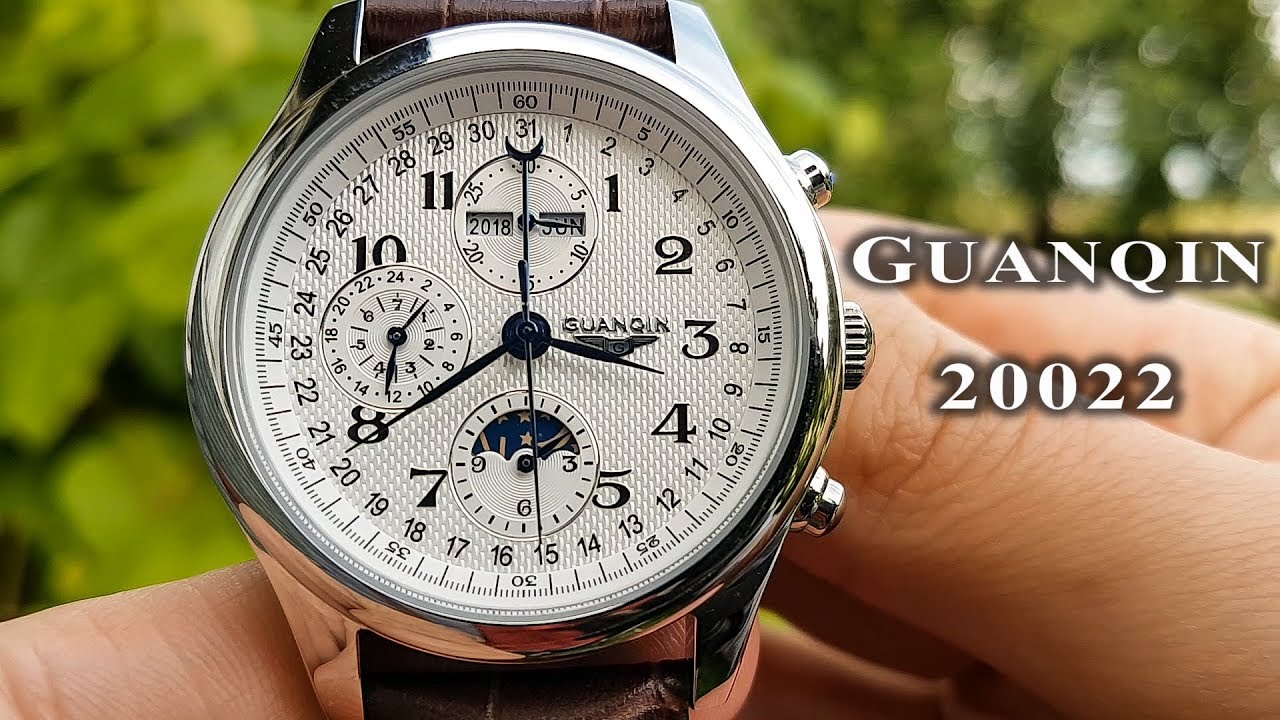 Guanqin automatic watch 20022 full review
