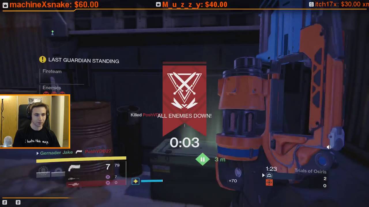 1v3 Trials : Clean UNBROKEN 17-0