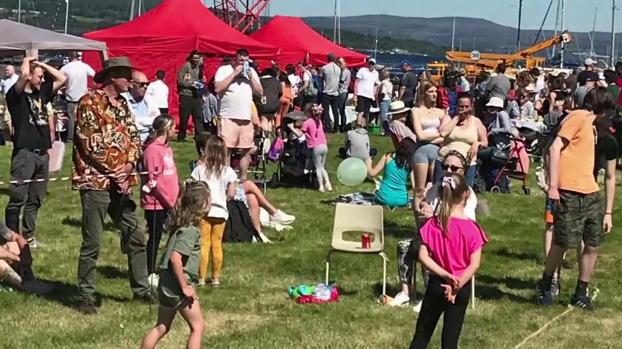 Port Bannatyne Isle of Bute Gala day