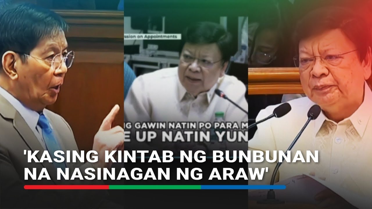 Pahayag ni Marcoleta ukol sa KIG 'kasingkintab ng bunbunan' ayon kay Lacson