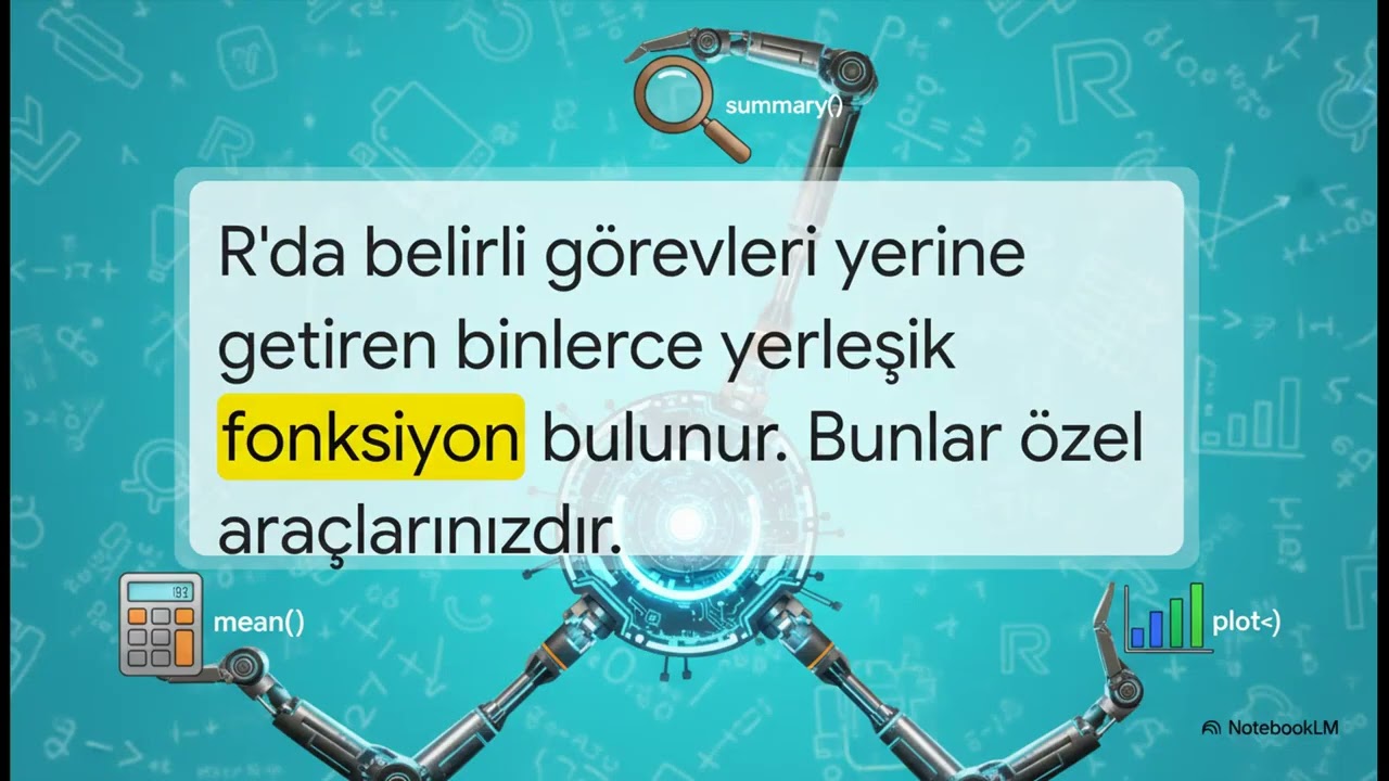 R’ın Temel Yapı Taşları | Oturum, Nesne, Fonksiyon ve Matris Mantığı