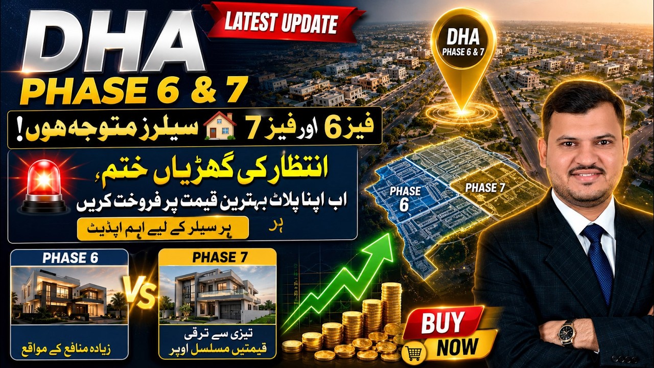 Complete Real Estate Market Guide to DHA Lahore Phase-6&7 Plot Prices and File Rates