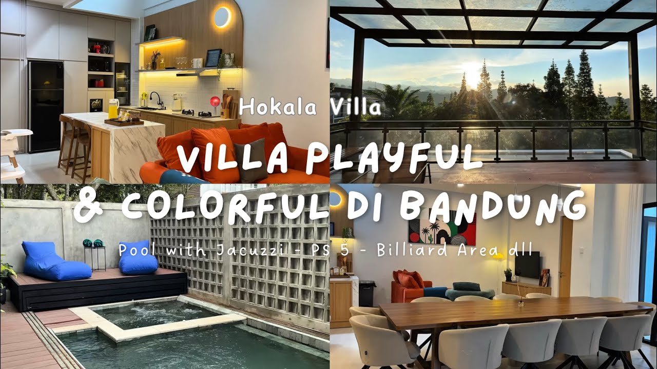 TER SERU! VILLA BARU DI DAGO YANG SUPER LENGKAP ! HOKALA VILLA 