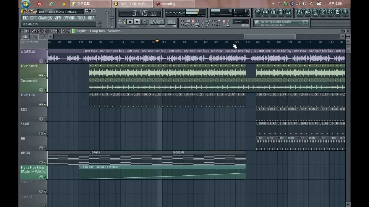 Daft Punk - One More Time(Recreate with FL Studio)