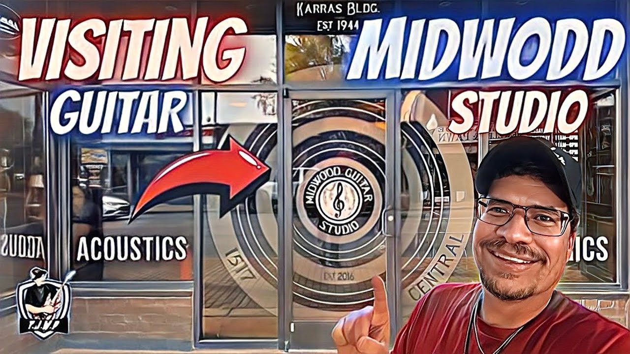 Visiting Midwood Guitar Studio In Charlotte, North Carolina | #guitar #discussion #guitarist 