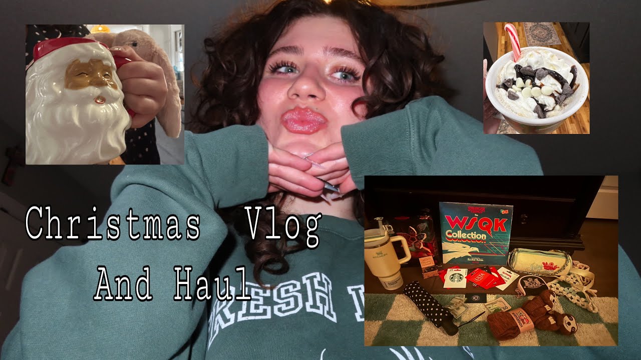 Christmas Vlog and Haul