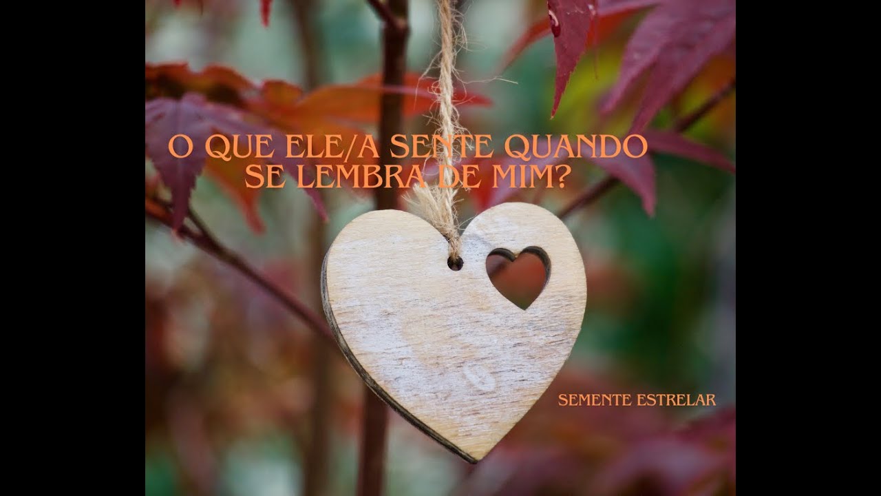 🔮💖O que ELE/A SENTE quando se LEMBRA de MIM?| Tarot Revela 🔥☀️