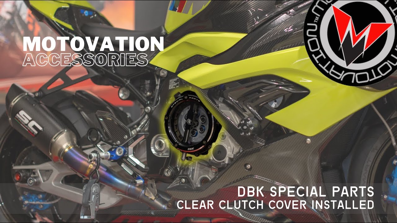 Прозрачная крышка сцепления установлена ​​на BMW M1000RR 2022 года — DBK Special Parts