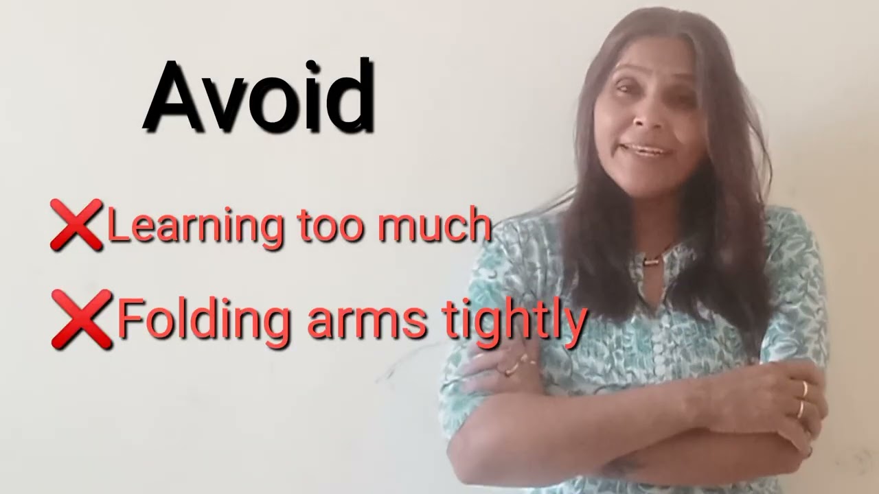 🔥Interview Body Language Tips💡 Do's & Don't | English Gujarati Mix  💬 #pragnapateleasyspeakenglish 